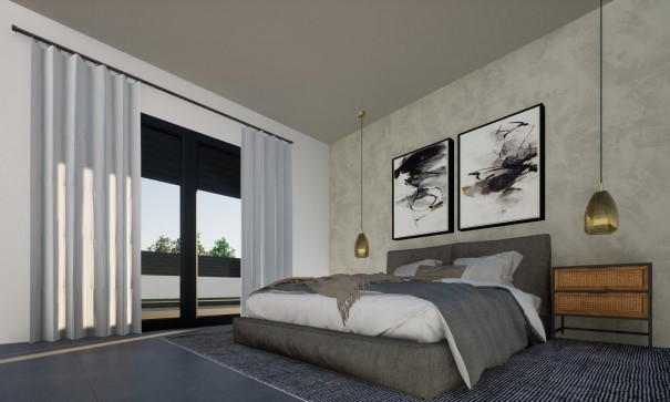 Nybyggd - Fristående villa -
Pinoso - Campo