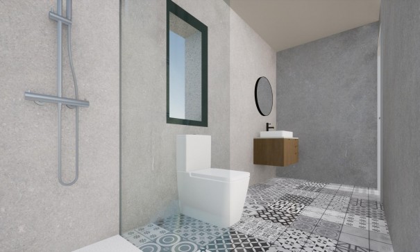 Nybyggd - Fristående villa -
Pinoso - Campo