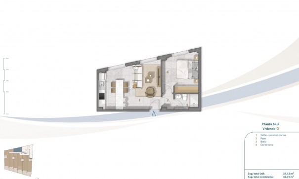 Obra Nueva - Apartamento piso -
San Pedro del Pinatar - Villananitos