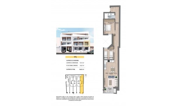 New Build - Wohnung Appartement -
Torrevieja - Playa del Cura