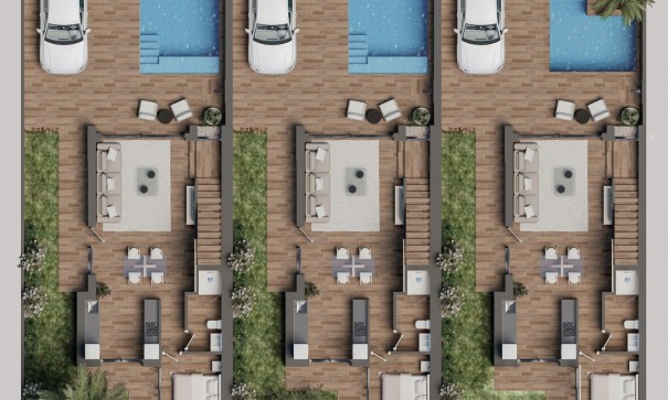 Nowa konstrukcja - Willa wolnostojąca -
San Pedro del Pinatar - San Pedro de Pinatar