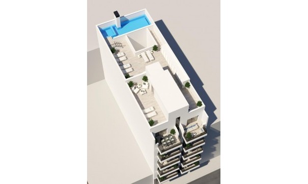 Obra Nueva - Apartamento piso -
Torrevieja - Playa del Cura