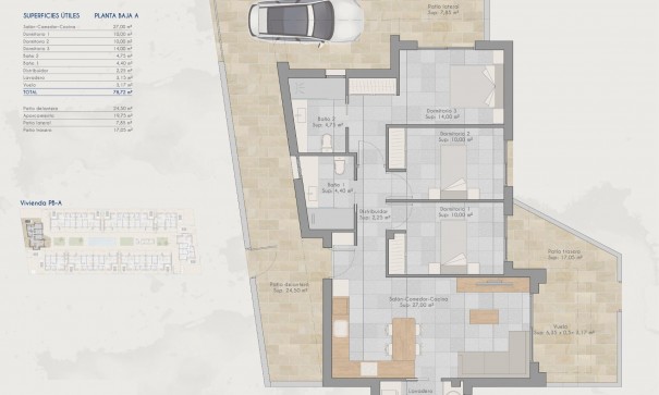 Nybyggd - Lägenhet lägenhet -
Torre Pacheco - Torrepacheco