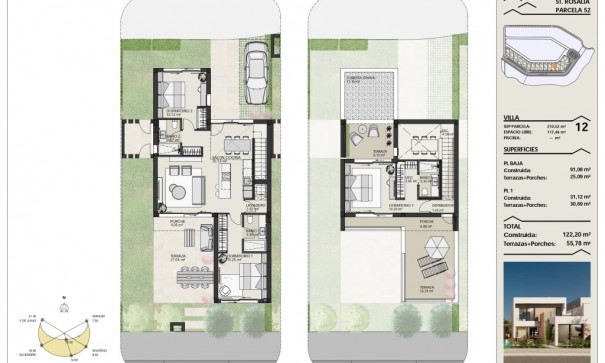 New Build - Detached Villa -
Torre Pacheco - Santa Rosalía