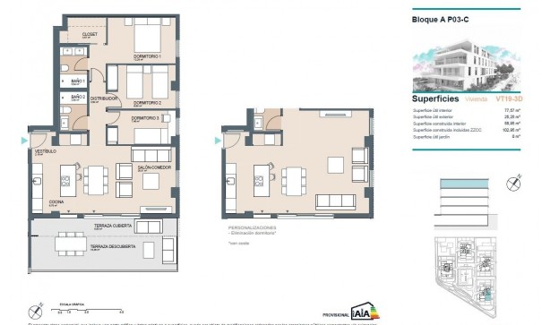 New Build - Apartment Flat -
Benicassim - Almadraba