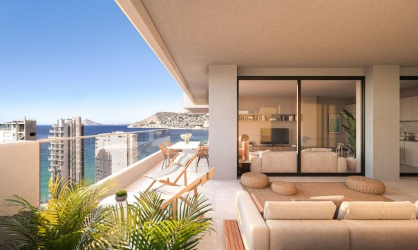 Obra Nueva - Apartamento piso -
Calpe - Playa del Bol