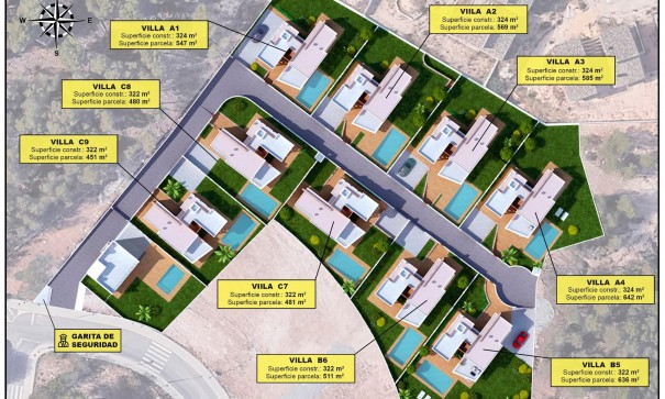 New Build - Detached Villa -
Benidorm - Pueblo Levante