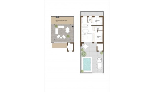 Nybyggd - Fristående villa -
Fuente alamo de Murcia - LAS PALAS