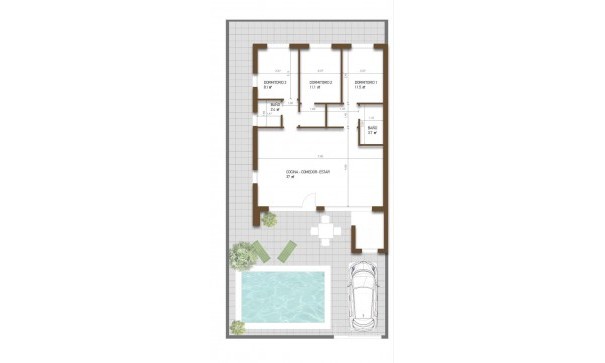 New Build - Detached Villa -
Fuente alamo de Murcia - LA PINILLA