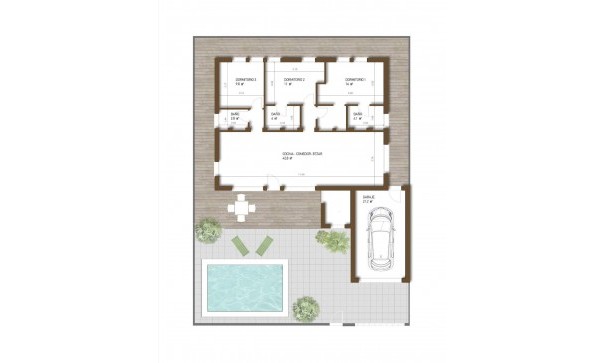 New Build - Detached Villa -
Fuente alamo de Murcia - LA PINILLA