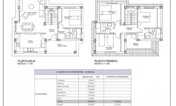 New Build - Detached Villa -
Lorca - Purias