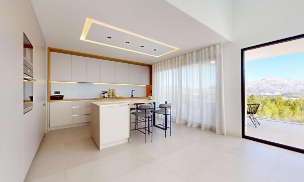 Nowa konstrukcja - Willa wolnostojąca -
Polop - Urbanizaciones