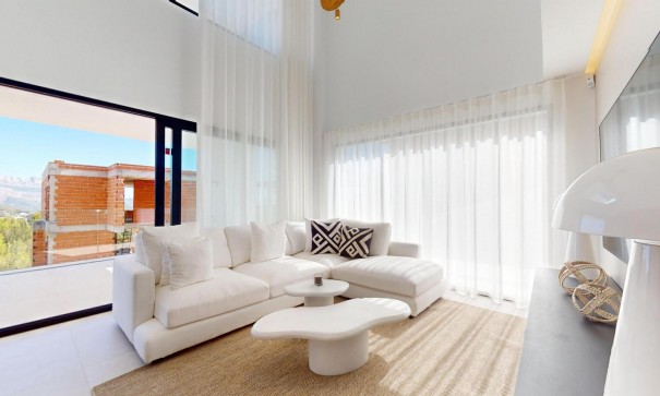 Nowa konstrukcja - Willa wolnostojąca -
Polop - Urbanizaciones