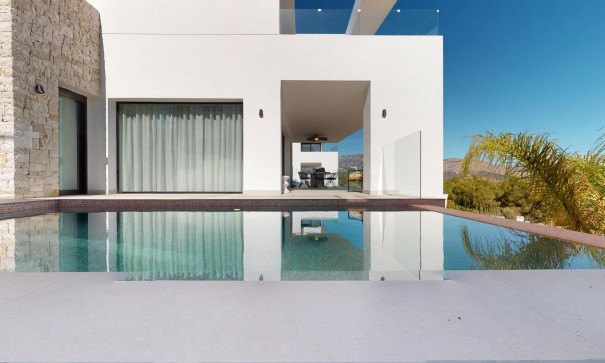 Nowa konstrukcja - Willa wolnostojąca -
Polop - Urbanizaciones