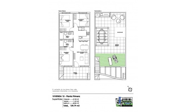 Obra Nueva - Apartamento piso -
Pilar de la Horadada - Parque Ramon eugenio Escudero