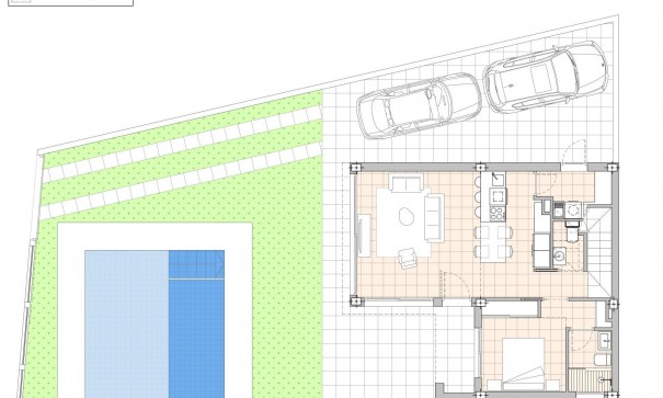 Nowa konstrukcja - Willa wolnostojąca -
San Pedro del Pinatar - San Pedro de Pinatar