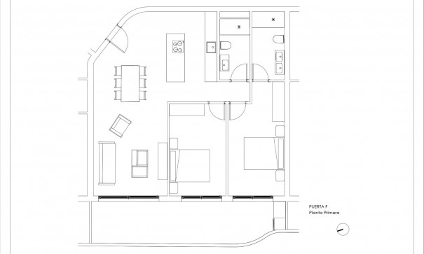 Nybyggeri - Lejlighed lejlighed -
Calpe - Arenal Bol