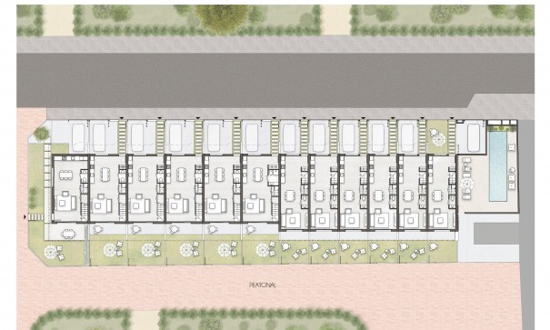 Nouvelle construction - Stadswoning -
Pilar de la Horadada - pueblo