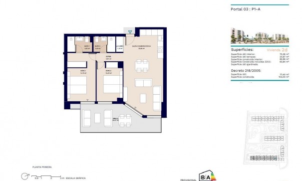 New Build - Apartment Flat -
Almerimar - 1ª Linea De Playa