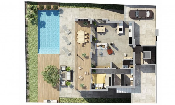 New Build - Detached Villa -
Rojales - Golf La Marquesa (Ciudad Quesada)