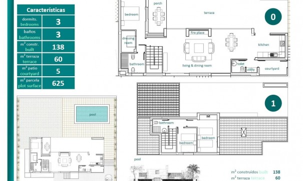 Nouvelle construction - Villa Individuelle -
Sucina - Peraleja Golf