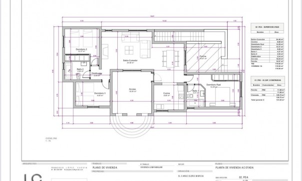 Nybyggd - Fristående villa -
Torre Pacheco - La Torre Golf