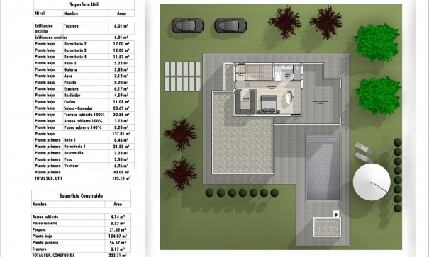 Nybyggd - Fristående villa -
Aspe - Poligono 19