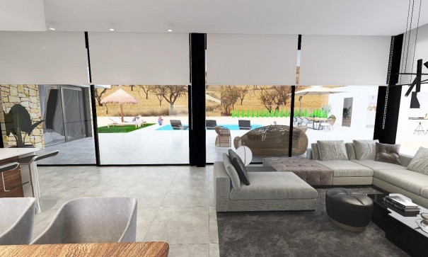 Nybyggd - Fristående villa -
Aspe - Poligono 19