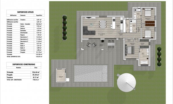 Nybyggd - Fristående villa -
Aspe - Poligono 19
