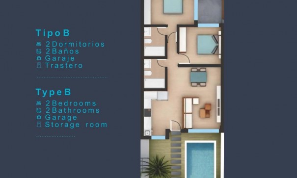 Obra Nueva - Apartamento piso -
San Pedro del Pinatar - Los Pinos