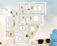 New Build - Apartment / Flat -
La Manga del Mar Menor - La Manga