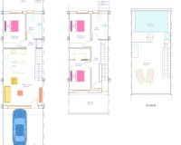 NIEUWBOUW - Rijhuis -
San Pedro del Pinatar - San Pedro de Pinatar
