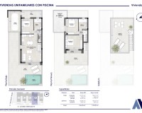 NIEUWBOUW - Rijhuis -
San Pedro del Pinatar - San Pedro de Pinatar