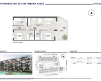 Nowa konstrukcja - Apartament / Mieszkanie -
Santiago de La Ribera - Santiago de la Ribera