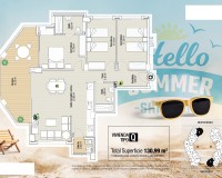 NIEUWBOUW - Appartement / Flat -
La Manga del Mar Menor - La Manga
