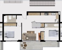 Nowa konstrukcja - Apartament / Mieszkanie -
La Cala