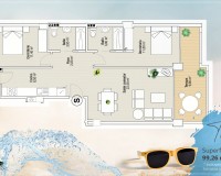 Obra Nueva - Apartamento piso -
La Manga del Mar Menor