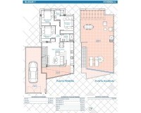 NIEUWBOUW - Hoge bungalow -
Pilar de la Horadada